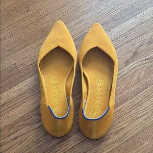 Rothy's Women's Yellow Flats